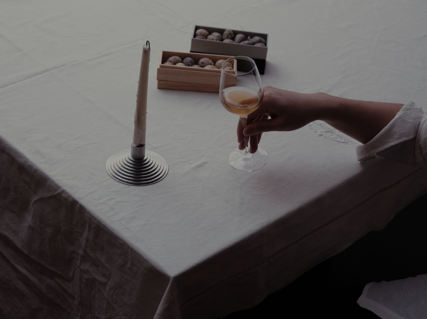 Lifestyle arrangement with incense holder